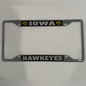 University of Iowa license plate frame